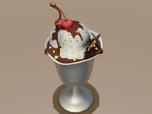 Ice cream 3D Model