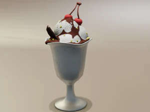 Ice cream 3D Model