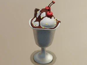 Ice cream 3D Model