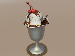 Ice cream 3D Model