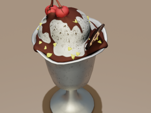 Ice cream 3D 模型