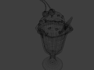 Ice cream 3D Model