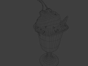 Ice cream 3D 模型