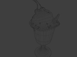 Ice cream 3D Model