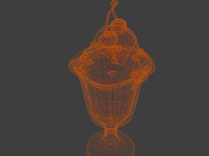 Ice cream 3D 模型