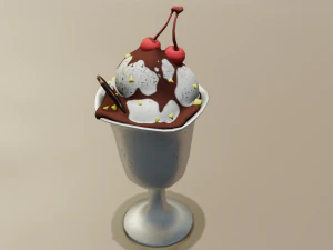 Ice cream 3D Model