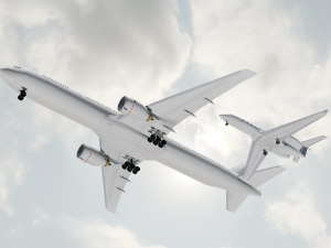 2in 1 Gulfstream Aircraft 3D Model