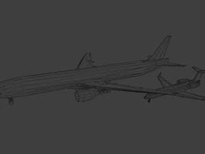2in 1 Gulfstream Aircraft 3D Model