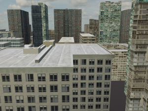 Full City Buildings detailed 3D Модель