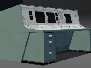 Control Mission Model 3D