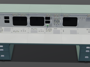 Control Mission Model 3D