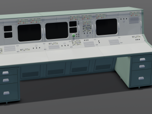 Control Mission Model 3D