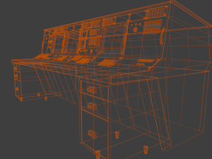 Control Mission Model 3D