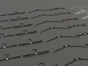 Hanger Pack 3D Model