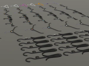 Hanger Pack 3D Model