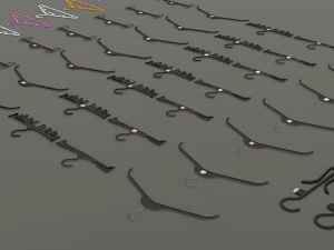Hanger Pack 3D Model