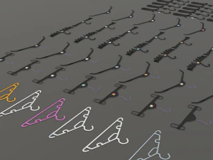 Hanger Pack 3D Model