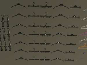 Hanger Pack 3D 模型