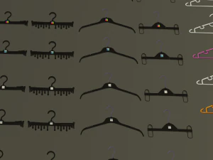 Hanger Pack 3D Model