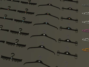 Hanger Pack 3D Model