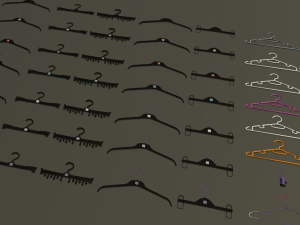Hanger Pack 3D 模型