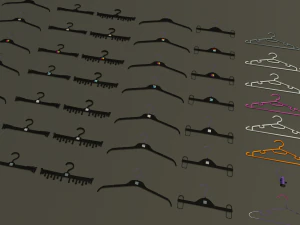 Hanger Pack 3D Model