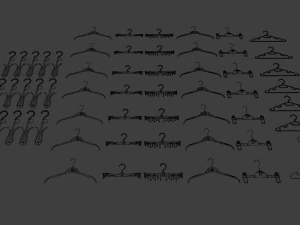 Hanger Pack 3D Model