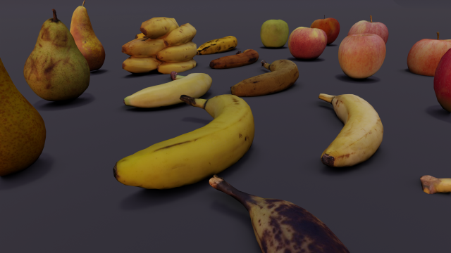 Fruit Pack Modèle 3D .c4d .max .obj .3ds .fbx .stl .blend 