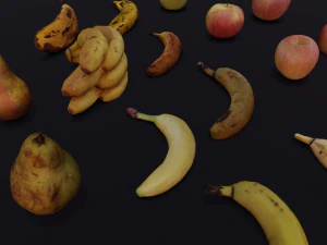 Fruit Pack 3D Model