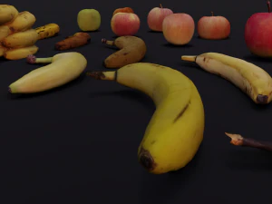 Fruit Pack 3D Model