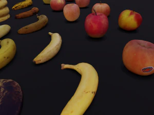 Fruit Pack 3D Model