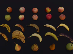 Fruit Pack 3D Model