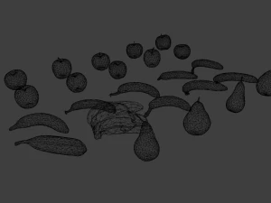 Fruit Pack 3D Model
