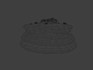 Pan cake 3D-Modell