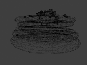 Pan cake 3D-Modell
