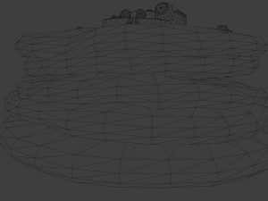 Pan cake 3D-Modell