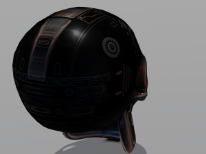 Sci fi skull 3D Модель