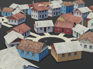 House Pack 3D Model