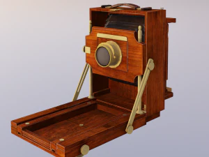 Ancien appareil photo Modèle 3D