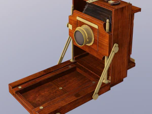 Ancien appareil photo Modèle 3D