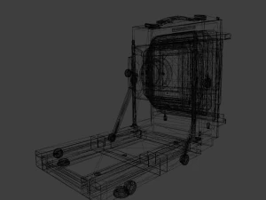 Ancien appareil photo Modèle 3D