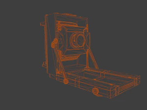 Ancien appareil photo Modèle 3D