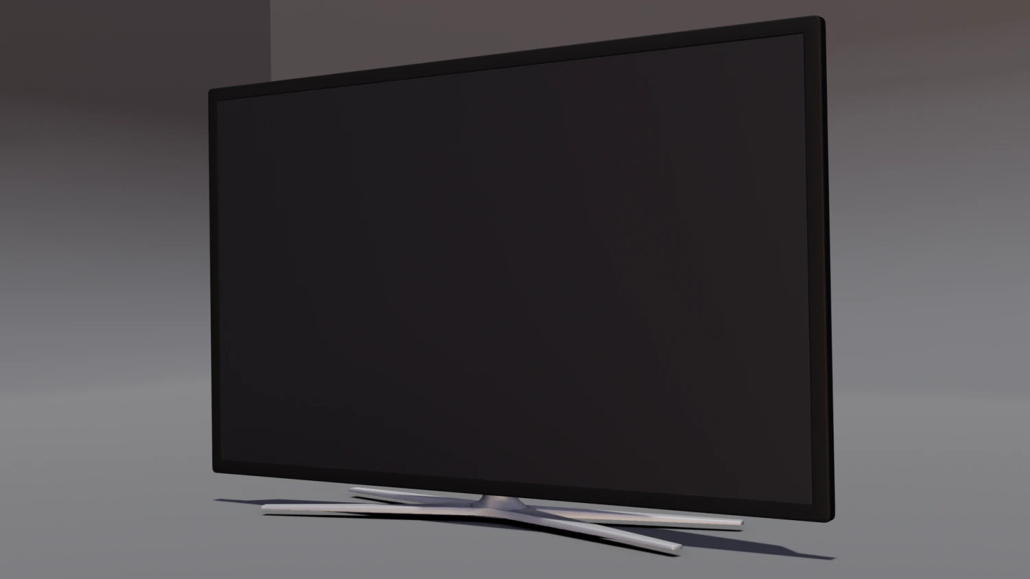 Smart TV 3D Model .c4d .max .obj .3ds .fbx .stl .blend 