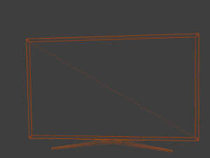 Smart TV 3D मॉडल