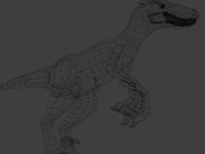Raptor 3D Model