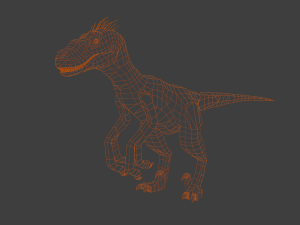Raptor 3D 模型
