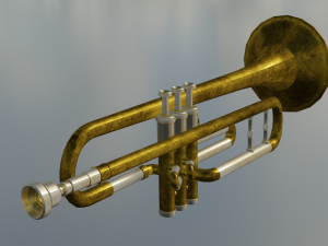 Trumpet Model 3D