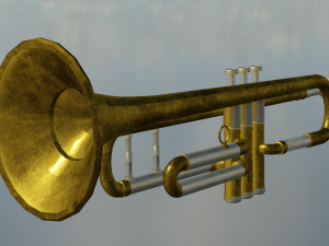 Trumpet Model 3D