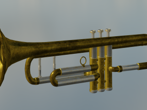 Trumpet Model 3D