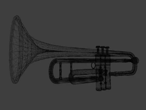 Trumpet 3D Model